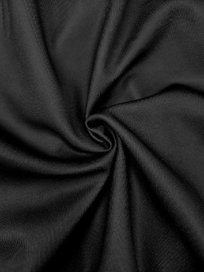 High-Low Cape Maxi Dress with Pleats & Round Neck
