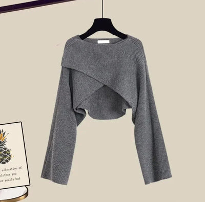 Tina Cashmere Three-Piece Long Sleeve Set