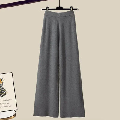 Tina Cashmere Three-Piece Long Sleeve Set