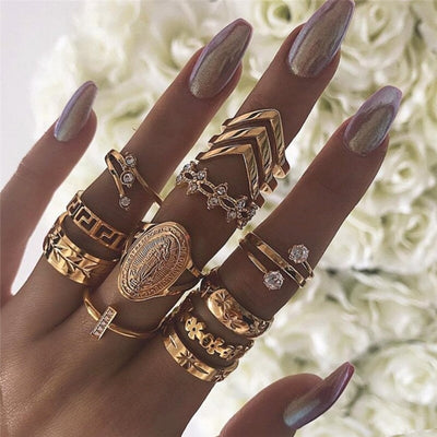 Unieke premium set met 8 tot 12 ringen