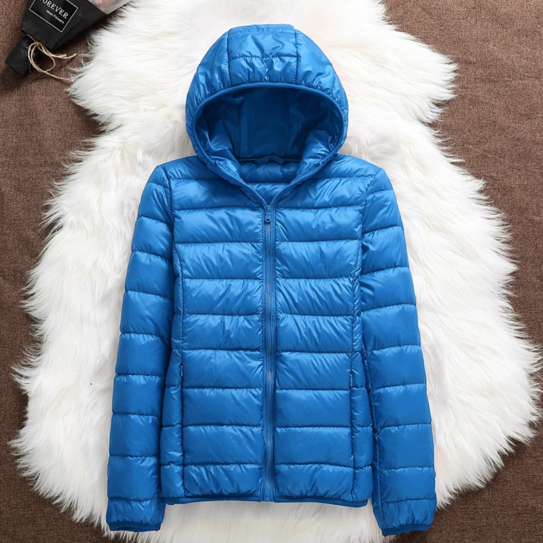 Dagmar Mid-Season Jacket | Sky Blue