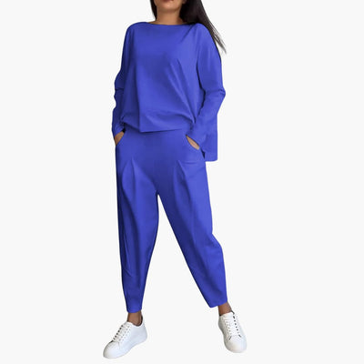 Anna | Comfortabele tweedelige set met ronde hals
