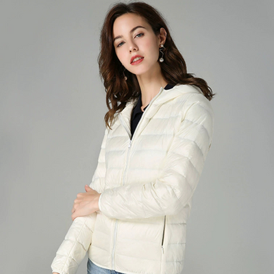 Dagmar Quilted Mid-Season Jacket | White