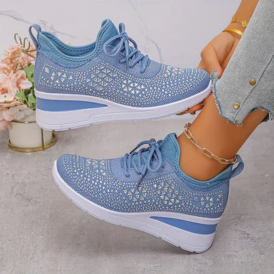 Giselle – Orthopedische sneakers met glinsterende steentjes