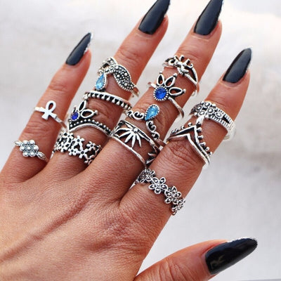 Unieke premium set met 8 tot 12 ringen