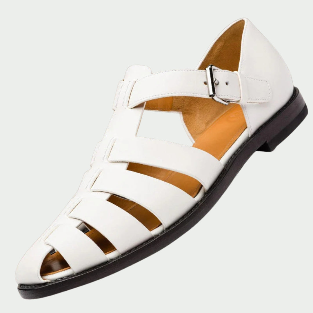 Van der Hulst™ | Premium Leren Sandalen voor Heren