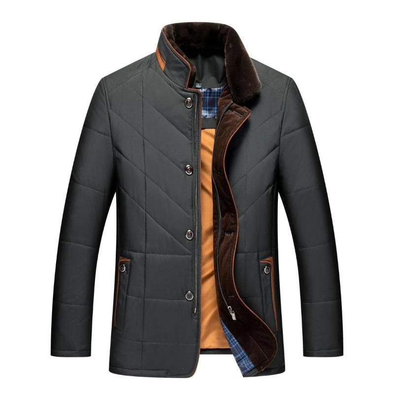 Solomon Men's Stand Collar Winter Jacket