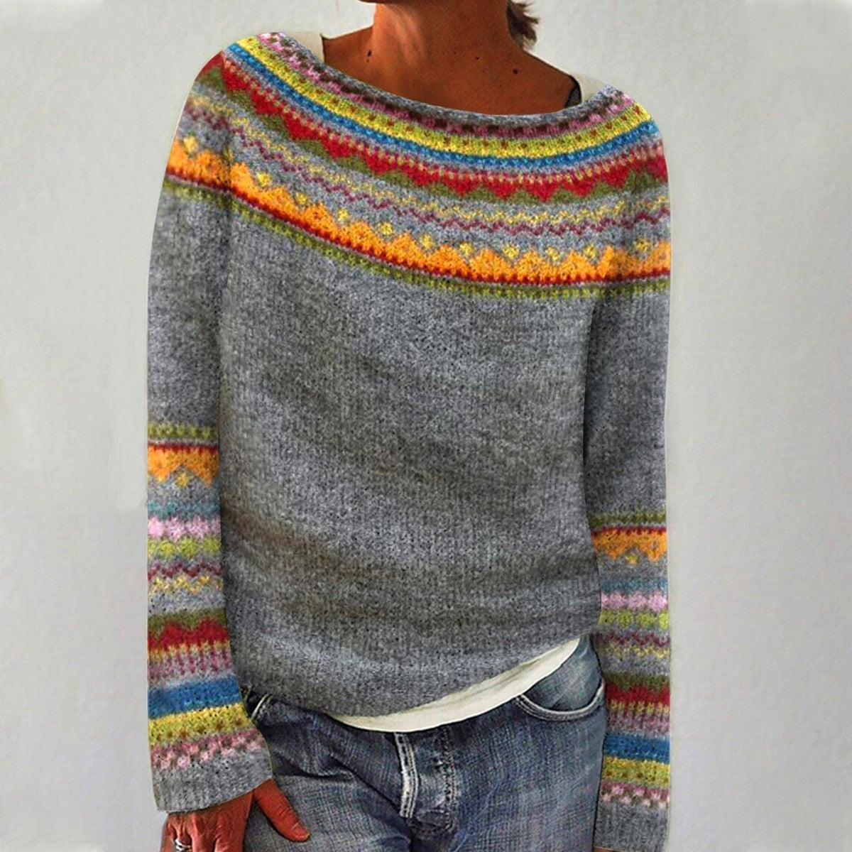 LUCIE - RETRO WINTER JUMPER