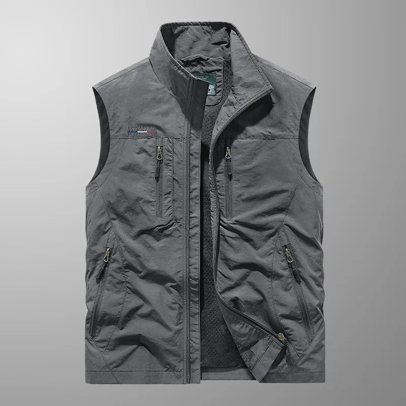 Casper™ | Ademende cargo bodywarmer met praktische zakken