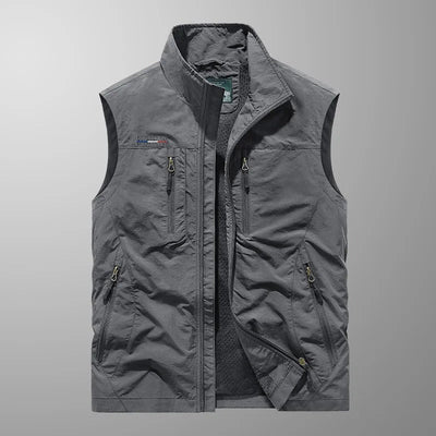 Casper™ | Ademende cargo bodywarmer met praktische zakken