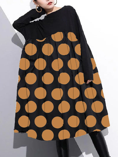 Elegant Black Cotton Shift Dress