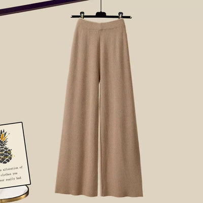 Tina Cashmere Three-Piece Long Sleeve Set