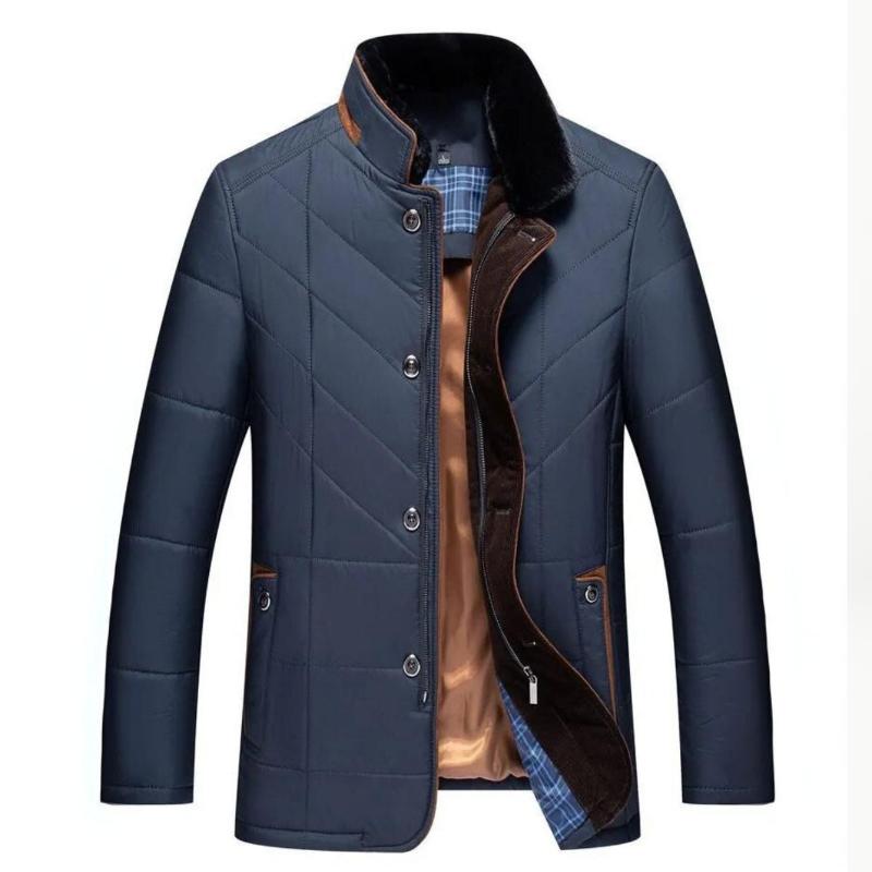 Solomon Men's Stand Collar Winter Jacket