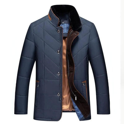 Solomon Men's Stand Collar Winter Jacket