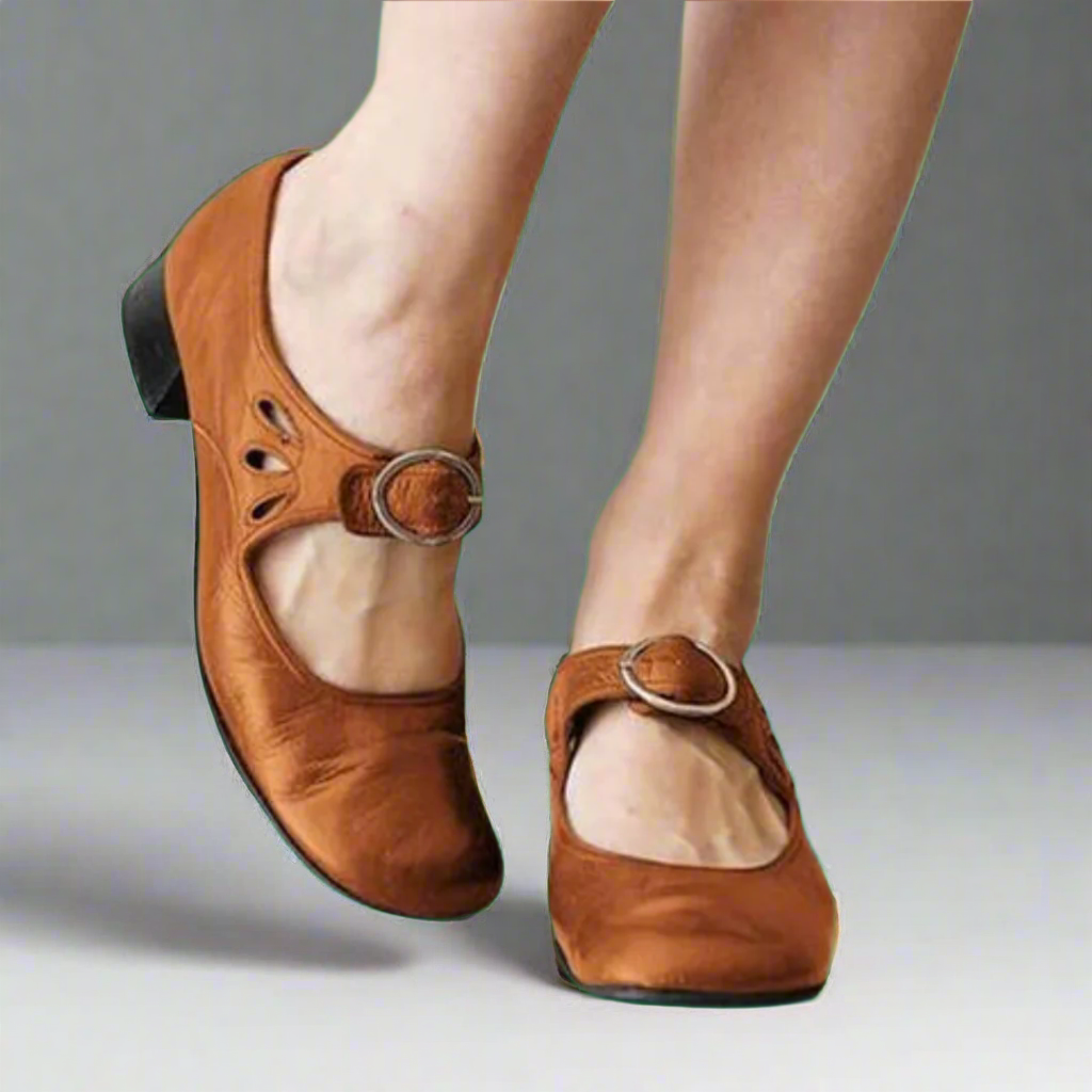 Denise | Orthopaedic Leather Sandals with Comfortable Wedge Sole