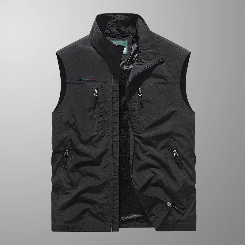Casper™ | Ademende cargo bodywarmer met praktische zakken