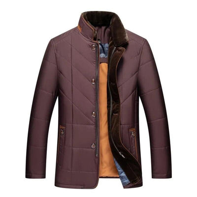Solomon Men's Stand Collar Winter Jacket