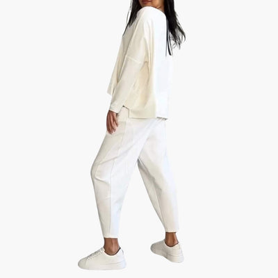 Anna | Comfortabele tweedelige set met ronde hals