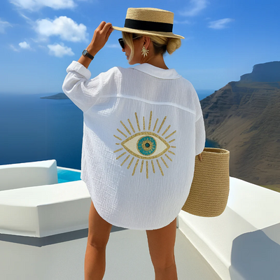 Solène | Luchtige blouse in boho-chique stijl