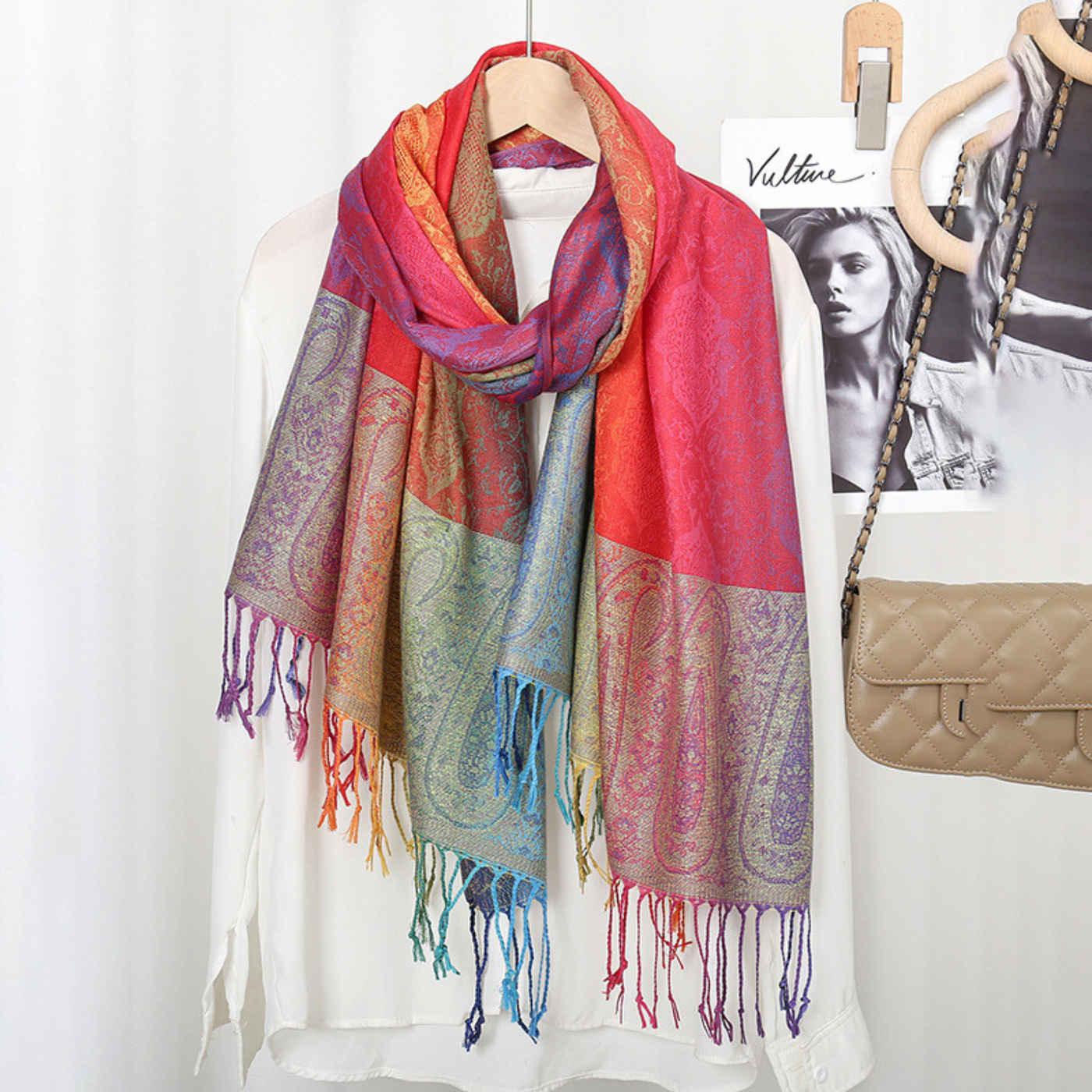 Seraphina | Scarf with Refined Design