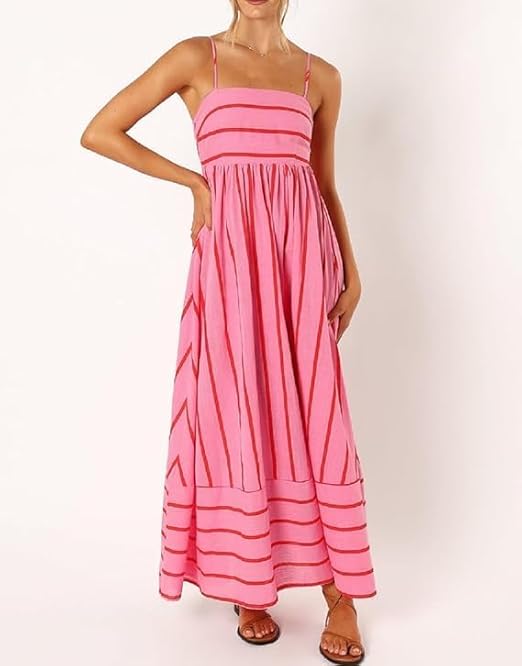ROSA - Sunset Vibes Maxi Jurk