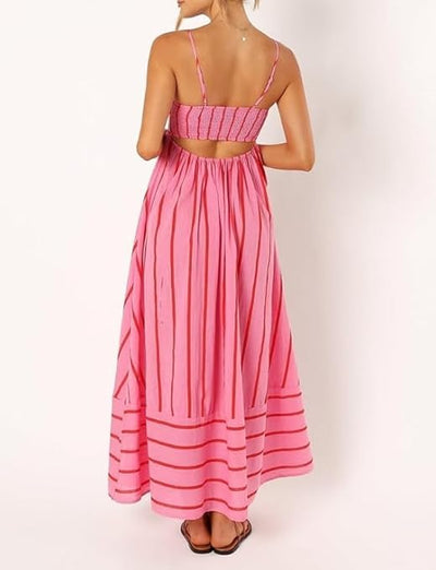 ROSA - Sunset Vibes Maxi Jurk