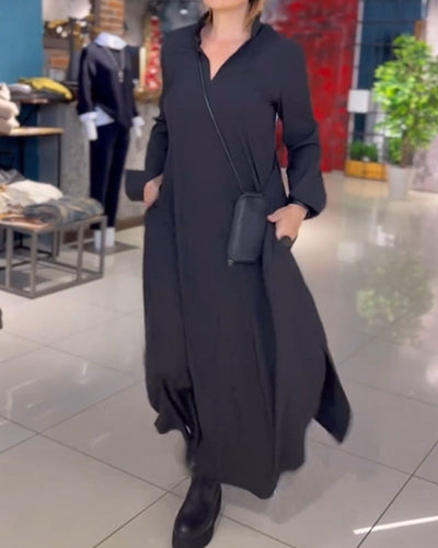 Gemma - Full-Length Dress with Side Slit