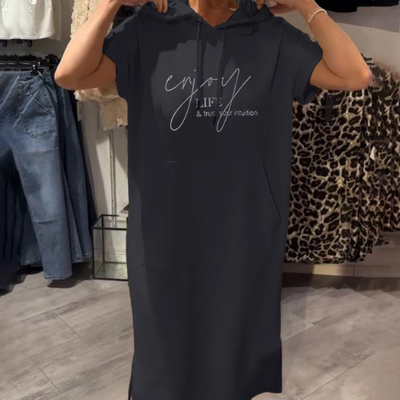Saskia™ | Casual Hoodie Jurk