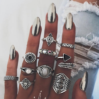 Unieke premium set met 8 tot 12 ringen