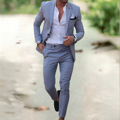 Angel | Stijlvol tweedelig herenpak (colbert + broek)