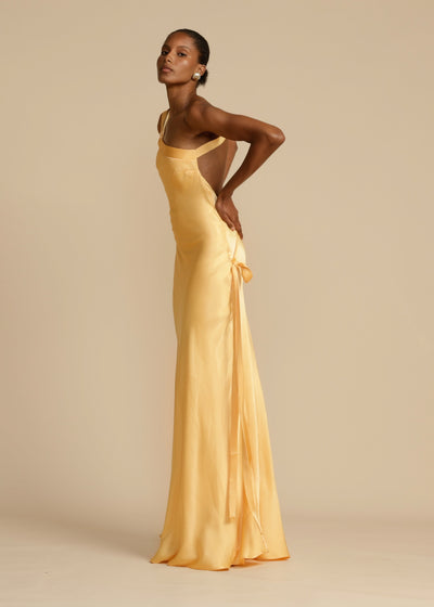 Muriel | Elegante lange jurk