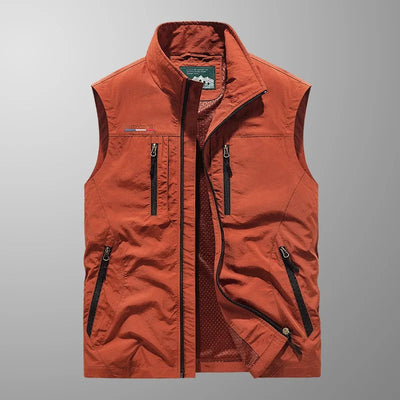 Casper™ | Ademende cargo bodywarmer met praktische zakken
