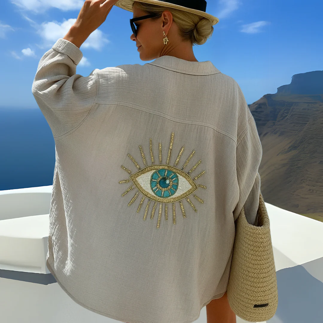 Solène | Luchtige blouse in boho-chique stijl