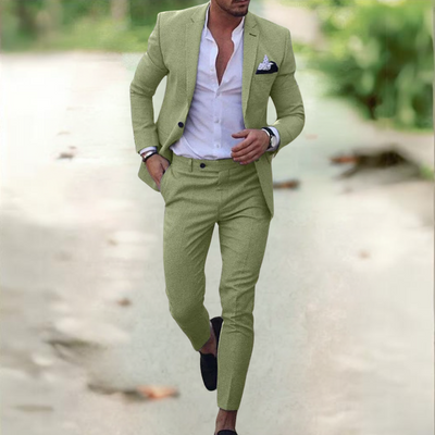 Angel | Stijlvol tweedelig herenpak (colbert + broek)