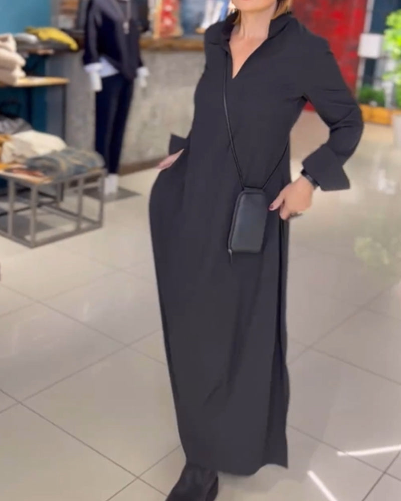 Gemma - Full-Length Dress with Side Slit