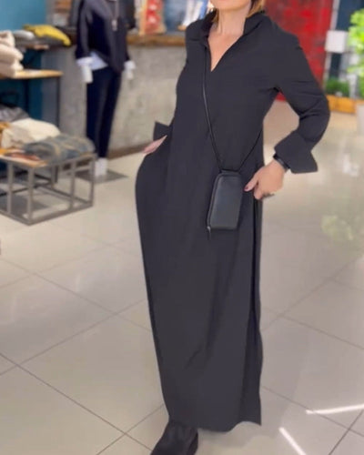 Gemma - Full-Length Dress with Side Slit