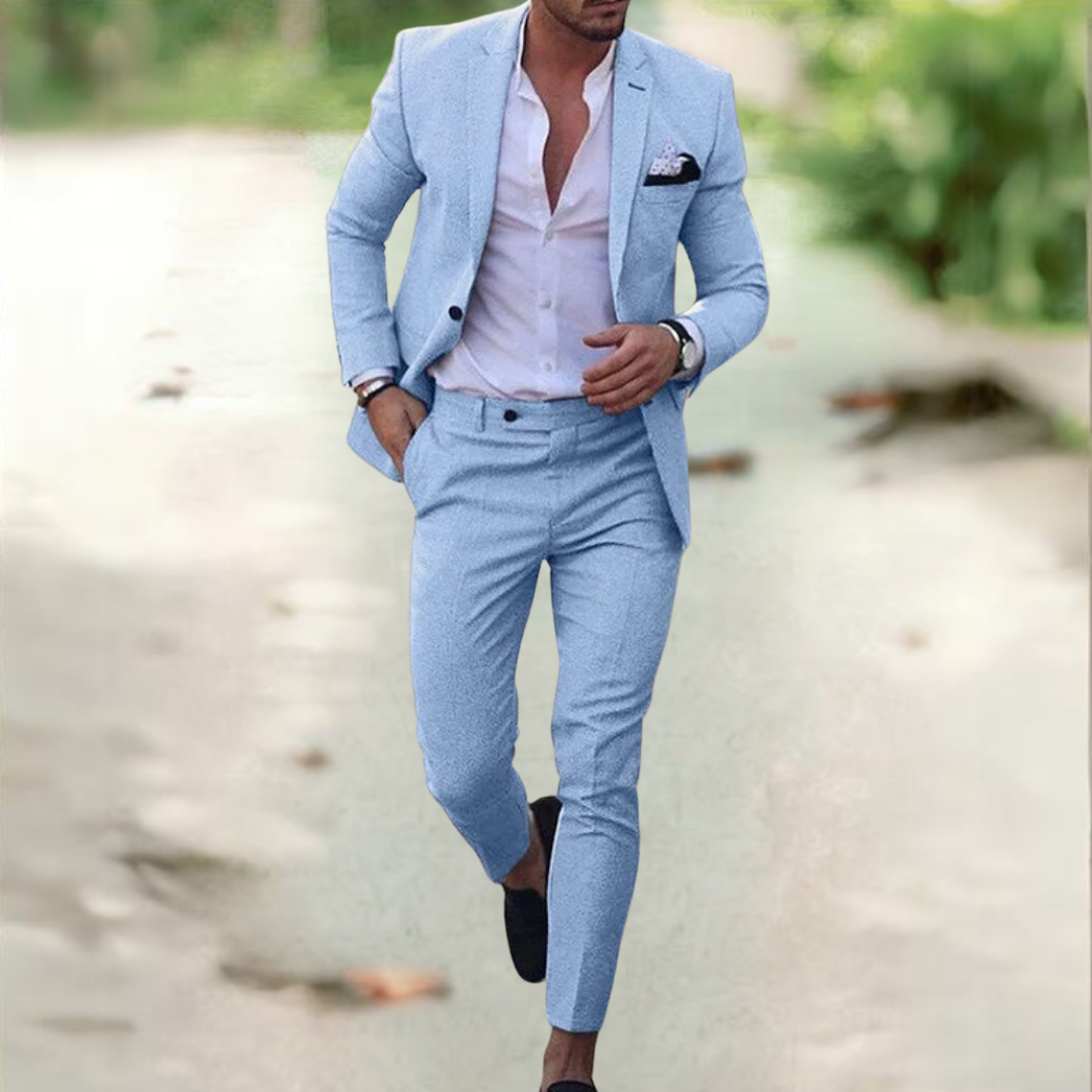 Angel | Stijlvol tweedelig herenpak (colbert + broek)