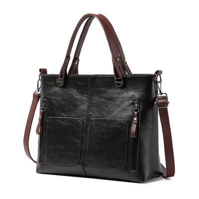 Maelis PU Leather Shoulder Bag