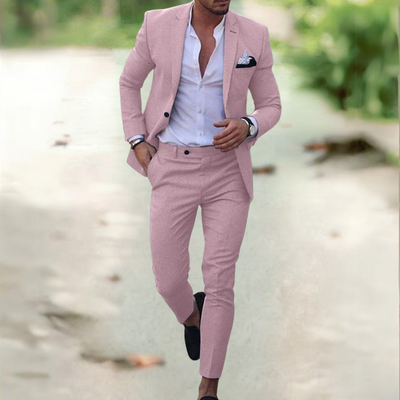 Angel | Stijlvol tweedelig herenpak (colbert + broek)