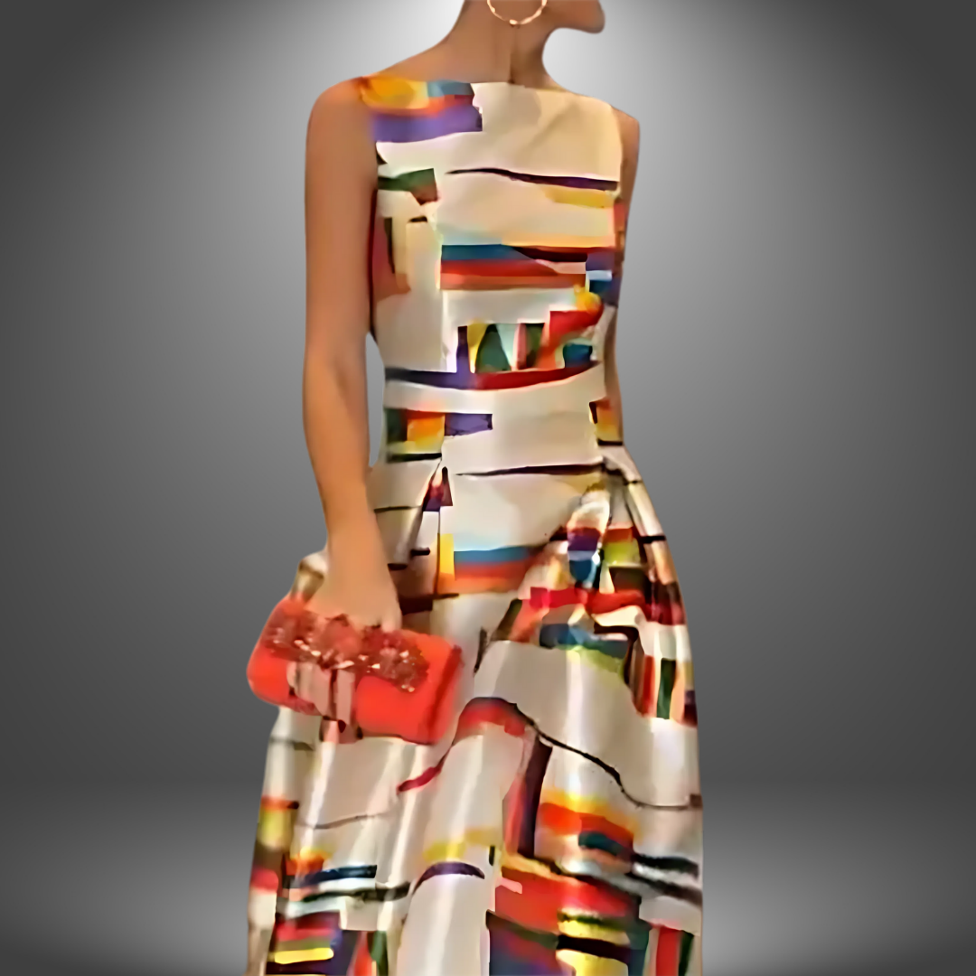 Misa | Casual Long Artisan Dress