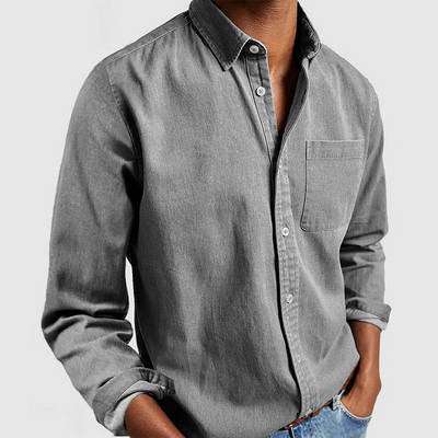 Van der Hulst™ | Premium casual overhemd met lange mouwen