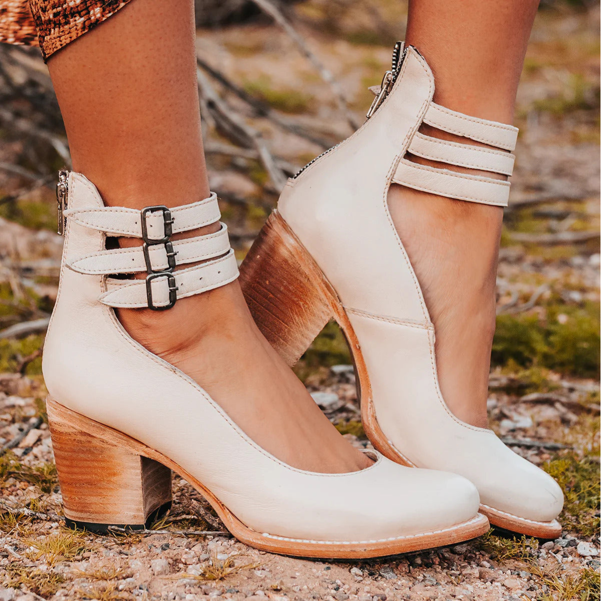 Gemma | Pumps met bandjes