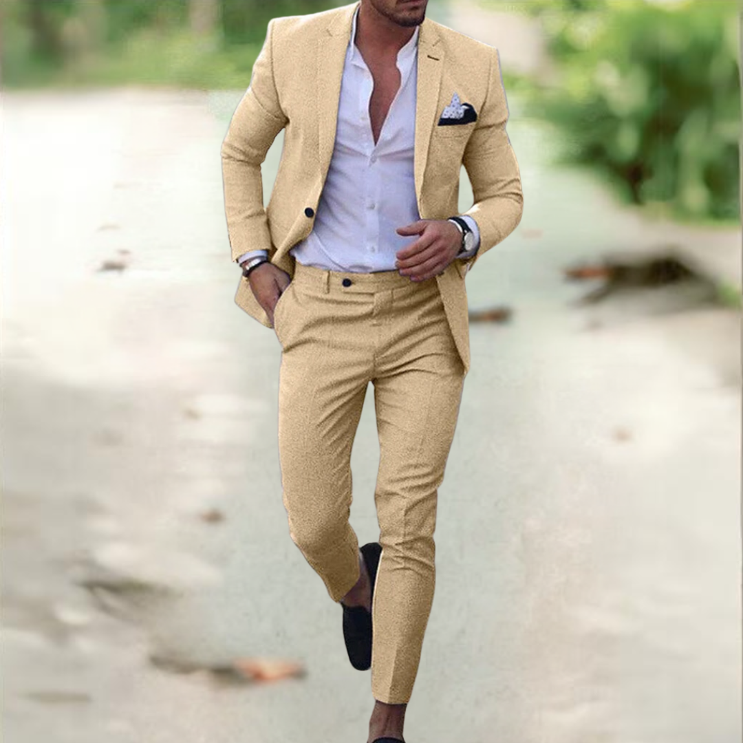 Angel | Stijlvol tweedelig herenpak (colbert + broek)