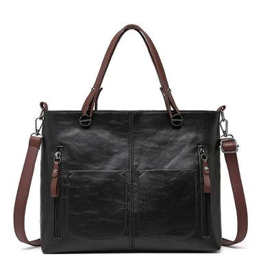 Maelis PU Leather Shoulder Bag