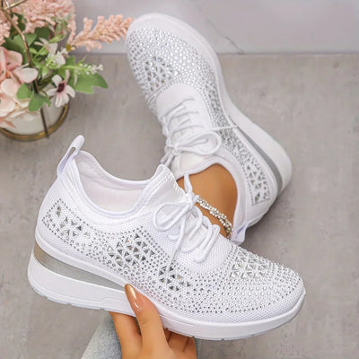 Giselle – Orthopedische sneakers met glinsterende steentjes