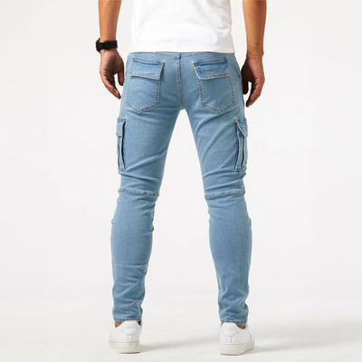 Alex™ | Cargo Spijkerbroek