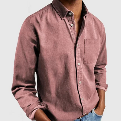 Van der Hulst™ | Premium casual overhemd met lange mouwen