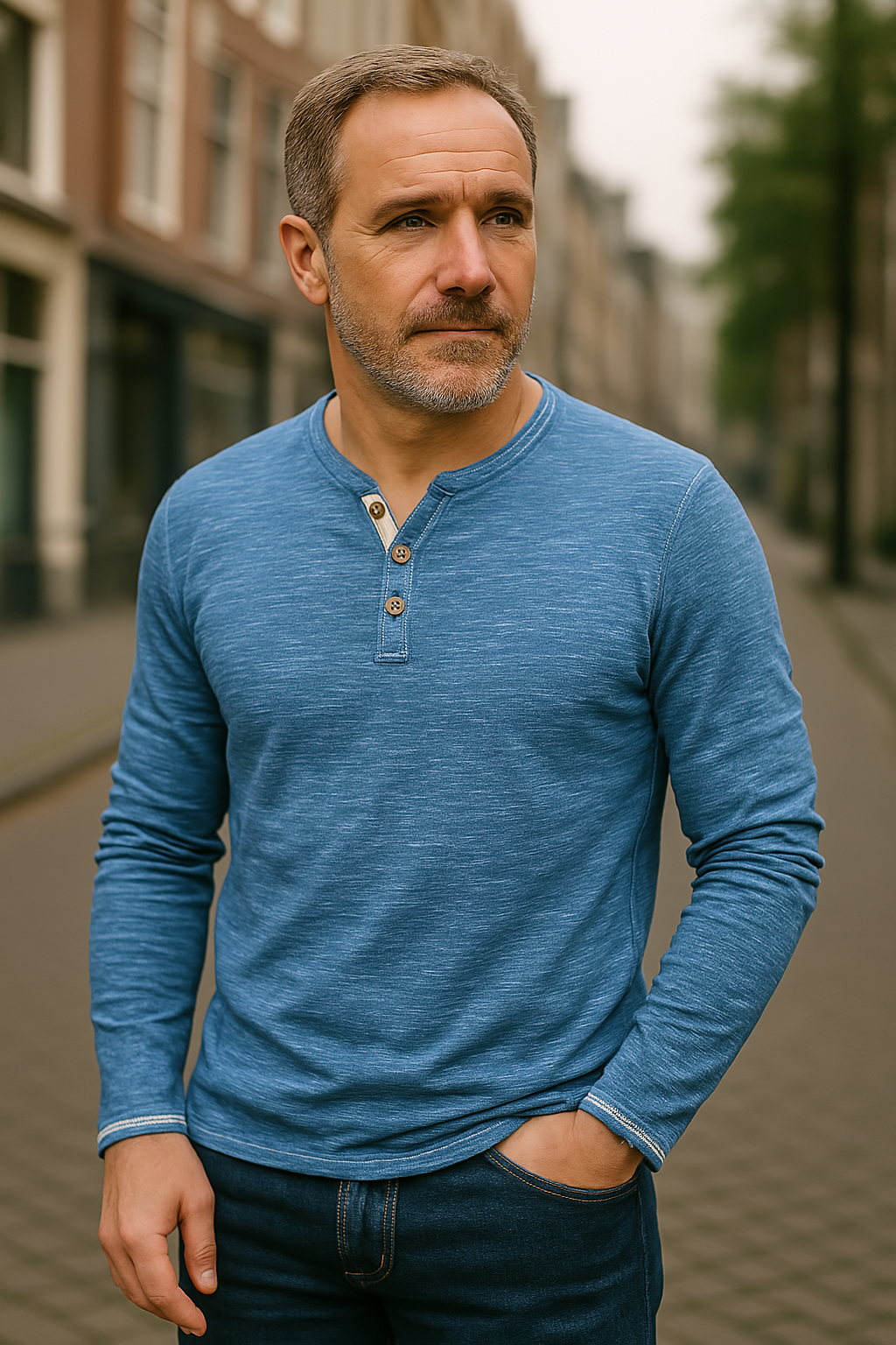 Van der Hulst™ | Long Sleeve Met V-Hals