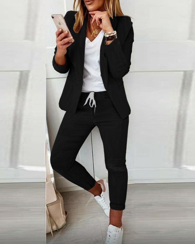 Jade - Elegant Blazer Set