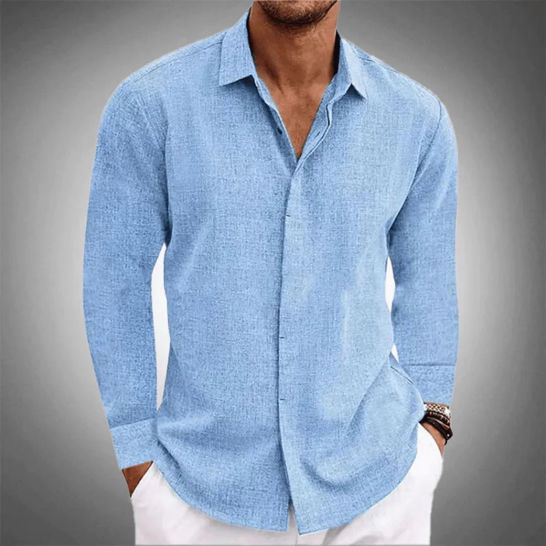 H.L Luca Romano Signature Linen Shirt